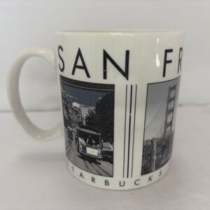 Starbucks San Francisco Barista "City Scenes Series" Coffee Mug Cup 16 oz 2003